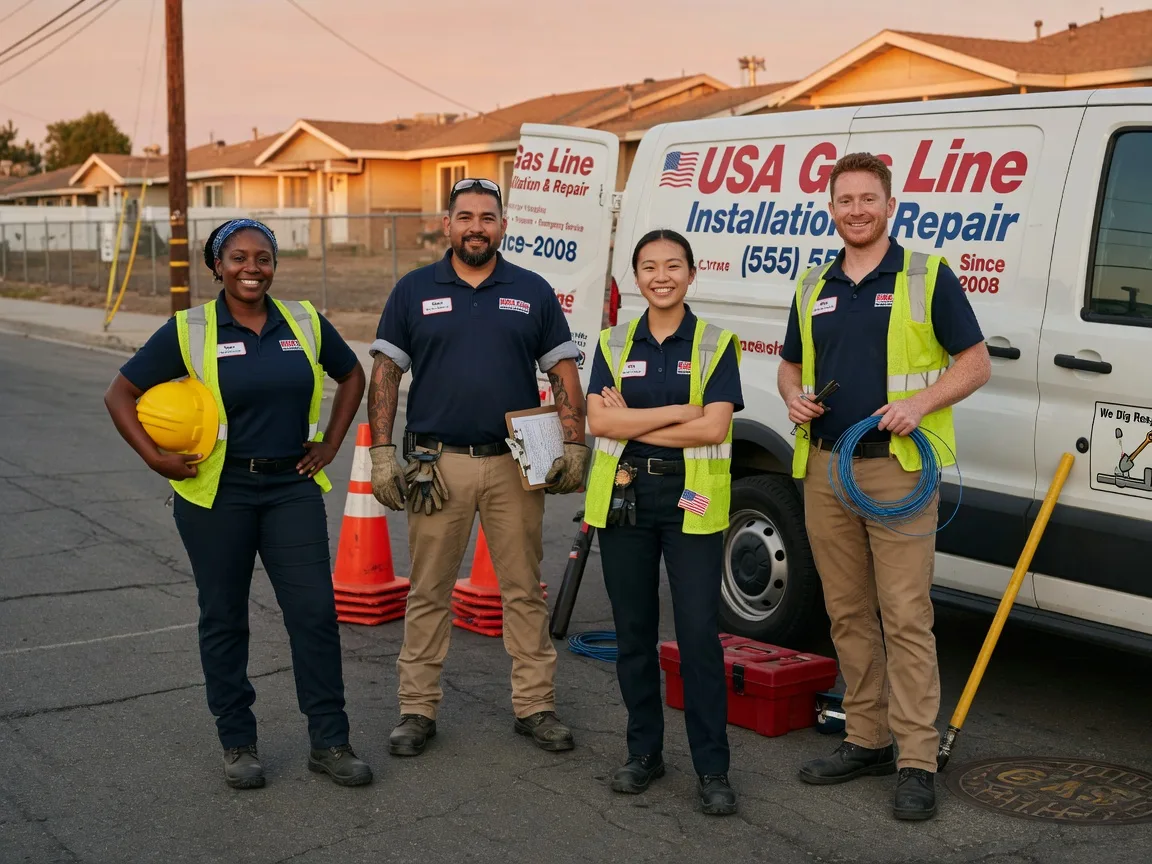 Gas Line Installation company in Hoopa, CA